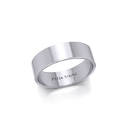 Elegance Silver Band Ring TRI1169