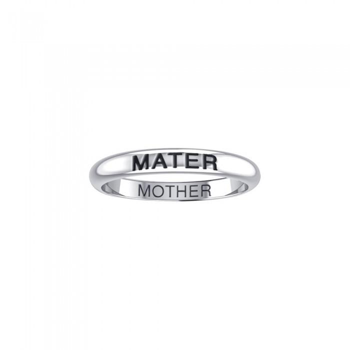 MATER MOTHER Sterling Silver Ring TRI1174