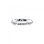 AVIA GRANDMOTHER Sterling Silver Ring TRI1177