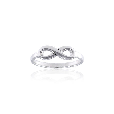 Symbol of Infinity Sterling Silver Ring TRI1208