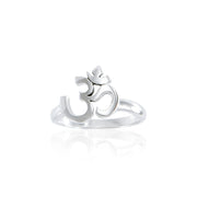 OM Expression of Spiritual Perfection TRI1218 Ring