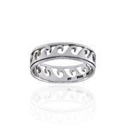 Wave Silver Ring TRI1225