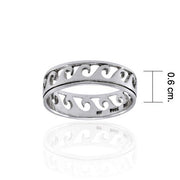 Wave Silver Ring TRI1225