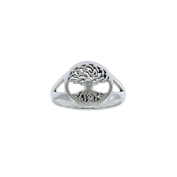 Get the look of extraordinary ~ Sterling Silver Jewelry Tree of Life Ring TRI1276