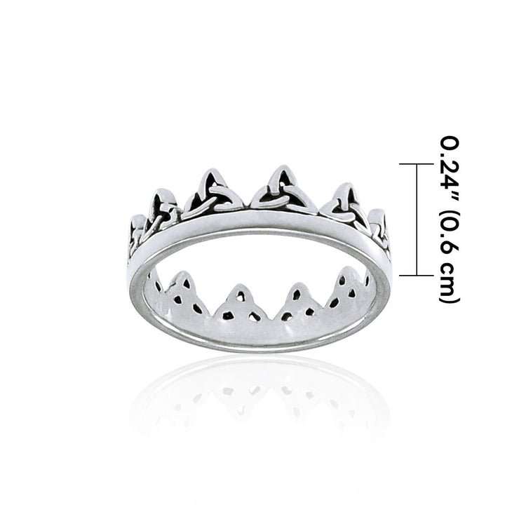 Triquetra Crown Ring TRI1336