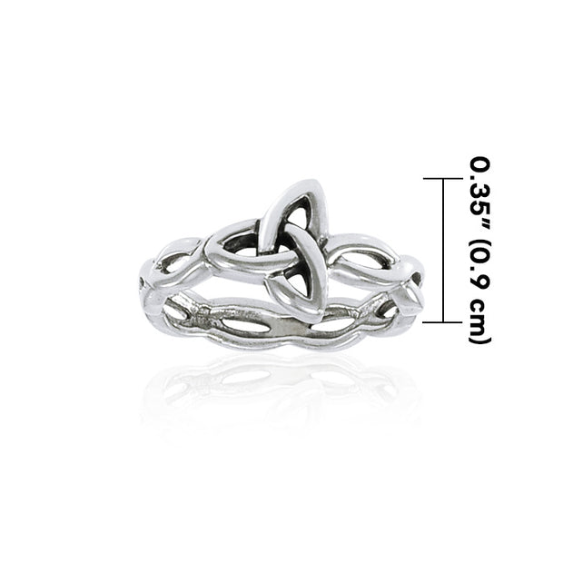Celtic Trinity Knot Ring TRI1344