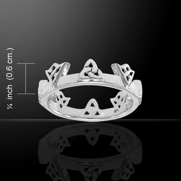 Triquetra Crown Ring TRI1355