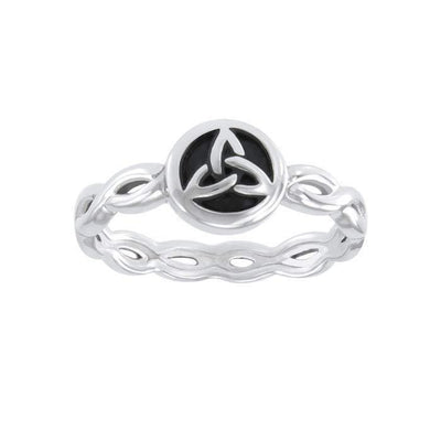 Trinity Knot Sterling Silver Ring TRI1427