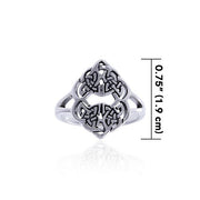 Celtic Trinity Knots Ring TRI1481