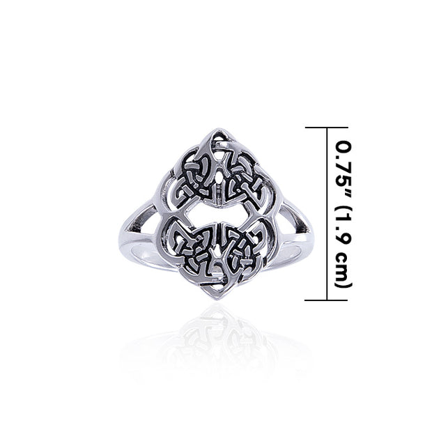Celtic Trinity Knots Ring TRI1481