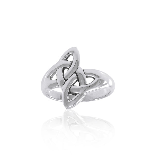 Celtic Knot Sterling Silver Ring TRI1553