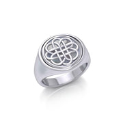 Celtic Knotwork Flip Ring TRI156