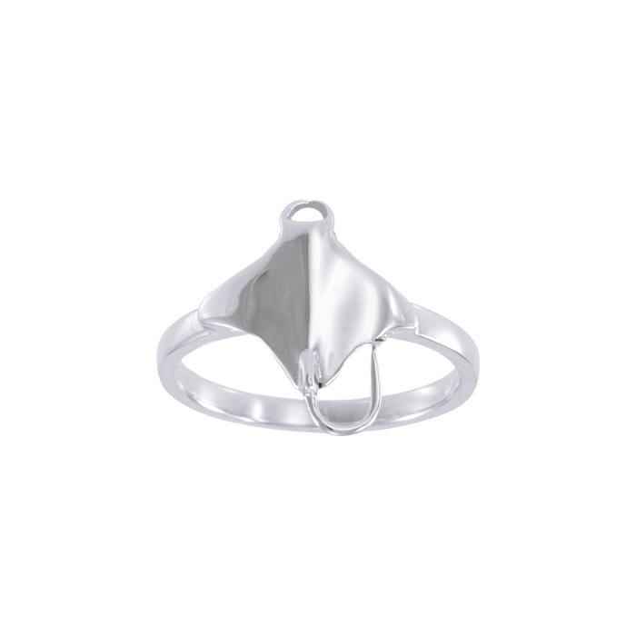 Manta Ray Sterling Silver Ring TRI1626