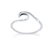 The frothing waves of the sea ~ Sterling Silver Ring TRI1632