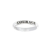 COURAGE Sterling Silver Ring TRI1666