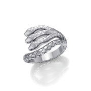 Fierce and Ferocious Sterling Silver Three Headed Cobra Ring TRI1899 - Peter Stone Wholesale