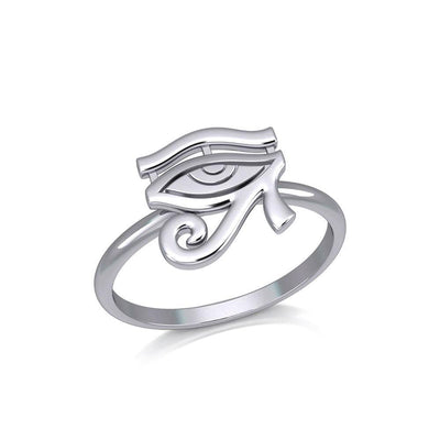 Beyond the symbolism of the Eye of Horus Silver Ring TRI2056