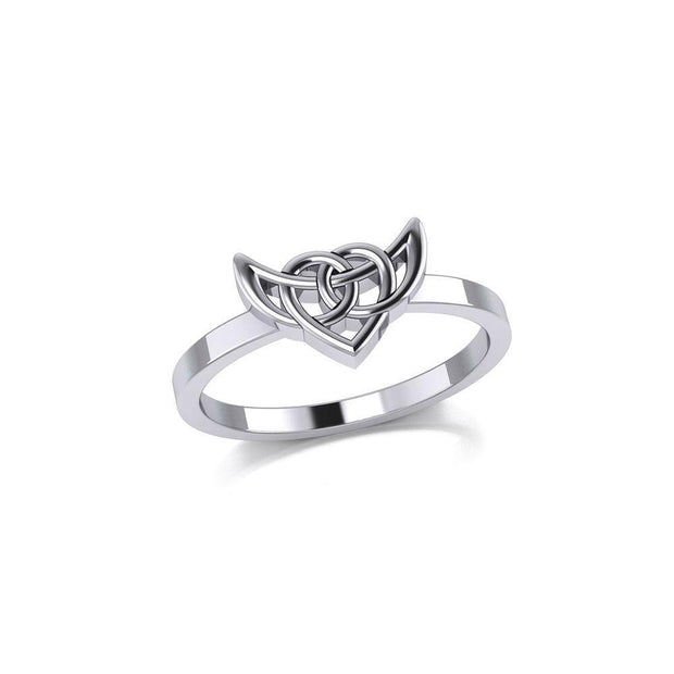 Celtic Knotwork Silver Ring TRI2166