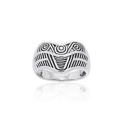 Art Deco Silver Ring TRI236 Ring