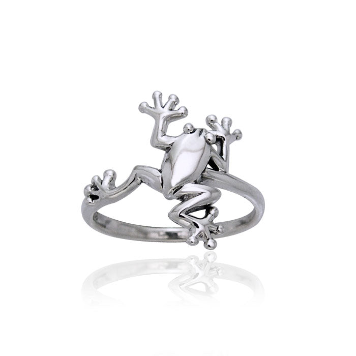 Frog Silver Ring TRI391