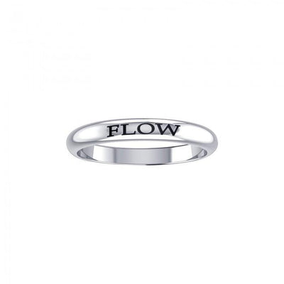 Flow Silver Ring TRI416