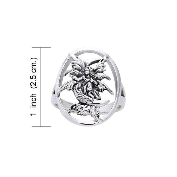 Stargazer Fairy Silver Ring TRI526