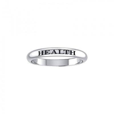 HEALTH Sterling Silver Ring TRI604