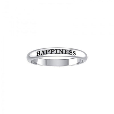 HAPPINESS Sterling Silver Ring TRI606