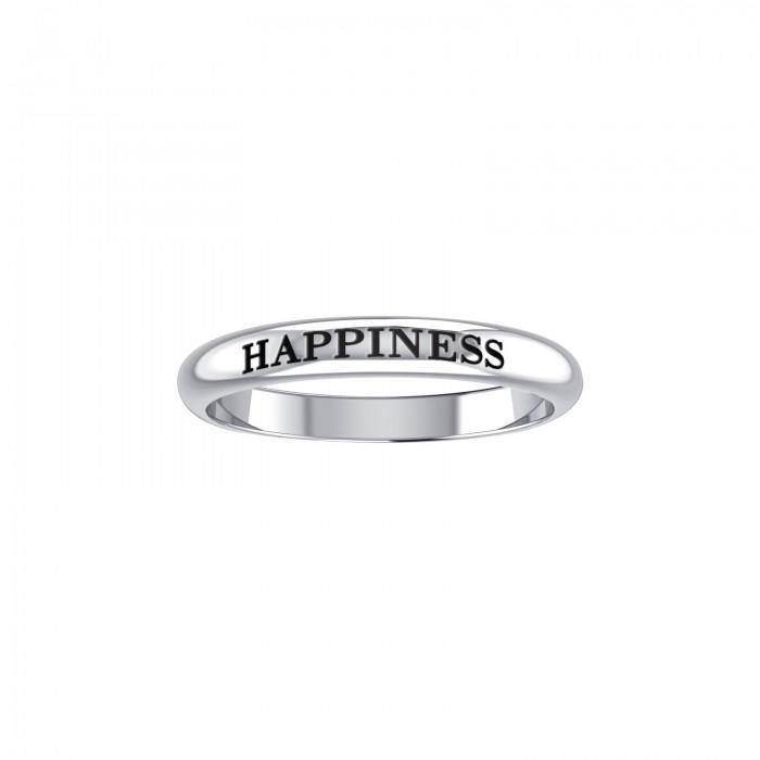 HAPPINESS Sterling Silver Ring TRI606