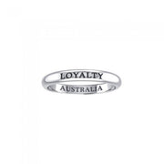 LOYALTY AUSTRALIA Sterling Silver Ring TRI613