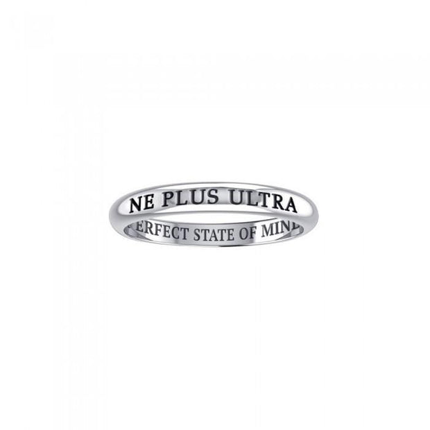 NE PLUS ULTRA PERFECT STATE OF MIND Sterling Silver Ring TRI619