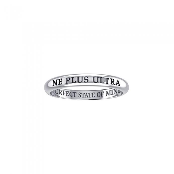 NE PLUS ULTRA PERFECT STATE OF MIND Sterling Silver Ring TRI619