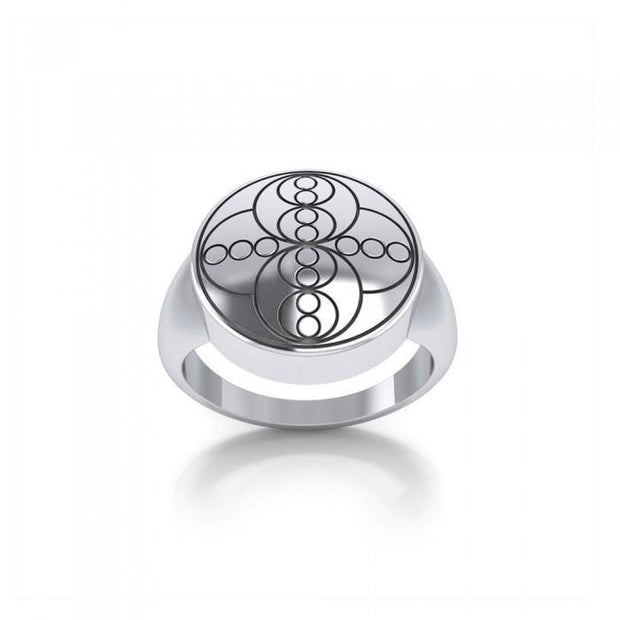 Energy Sterling Silver Ring TRI631