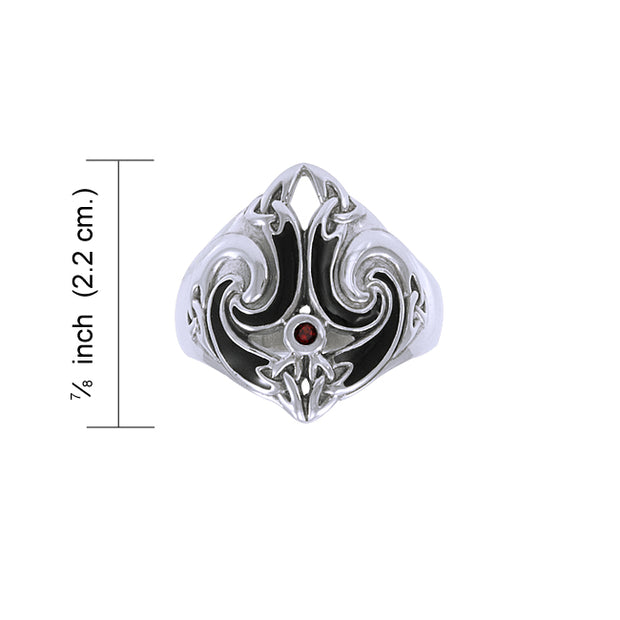 A powerful and meaningful triple feature ~ Sterling Silver Celtic Triquetra Ring TRI635
