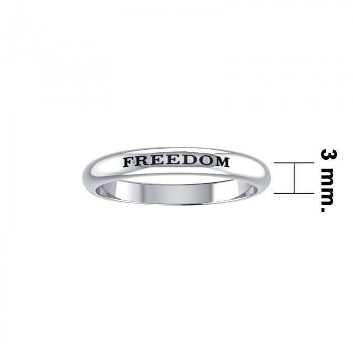 FREEDOM Sterling Silver Ring TRI686