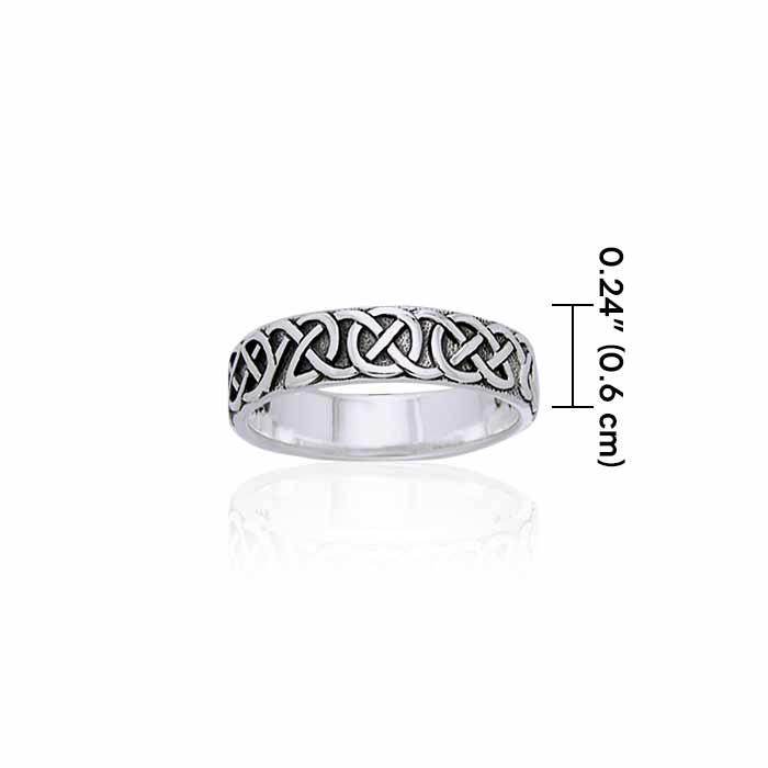Celtic Knot Sterling Silver Ring TRI883 Ring