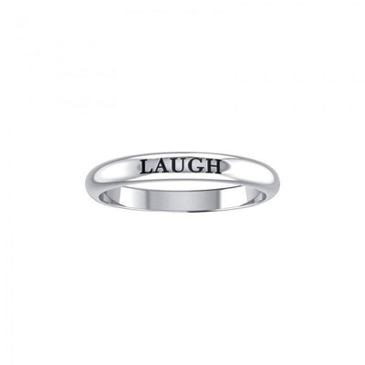 LAUGH Sterling Silver Ring TRI928