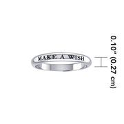 MAKE A WISH Sterling Silver Ring TRI930