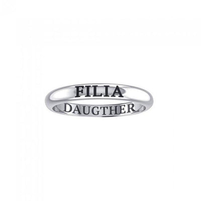 FILIA DAUGHTER Sterling Silver Ring TRI933