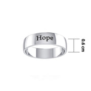 Hope Sterling Silver Ring TRI982