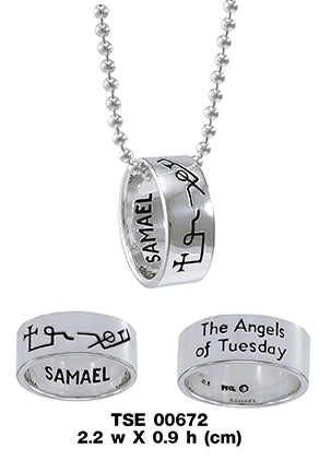 Sigil of the Archangel Samael Ring TSE672