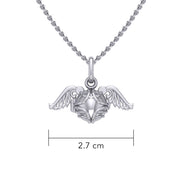 Snitch Ball Sterling Silver Pendant with Chain Set TSE814