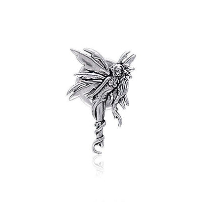 Amy Brown Firefly Fairy Sterling Silver Tie Tac TTT006 Tie Tack