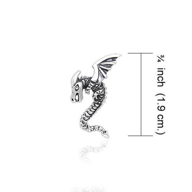 Winged Dragon Silver Tie Tac TTT009