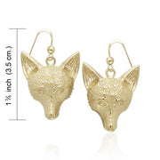 Fox Large Hook Earrings VER934
