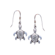 Sea Turtle Sterling Silver Earrings WE089