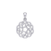 Celtic Knotwork Sterling Silver Pendant WP017