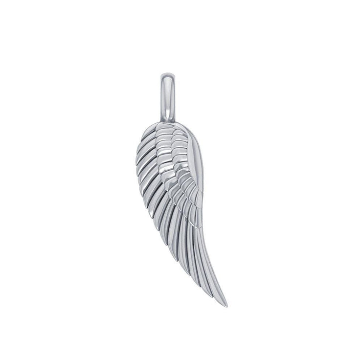 Angel Wing 14K White Gold Pendant WPD3646