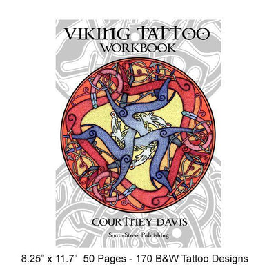 KPM019 Viking tattoo workbook by Courtney Davis