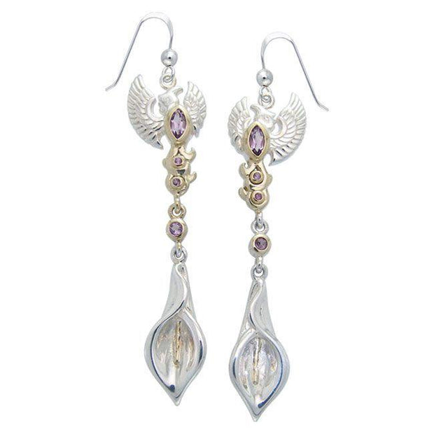 The Majestic Beauty of Calla Lily MER1112-Genuine Amethyst